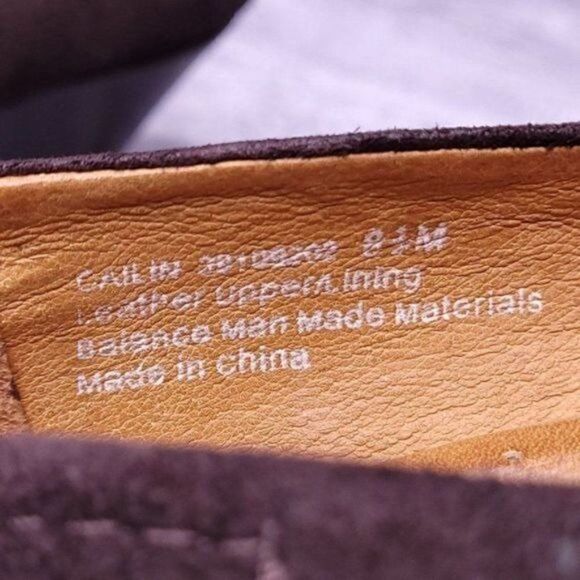 Naya Cailin Bow Pleated Bow Suede Cone Heel Pump Brown Women's sz 8.5 - Picture 8 of 8